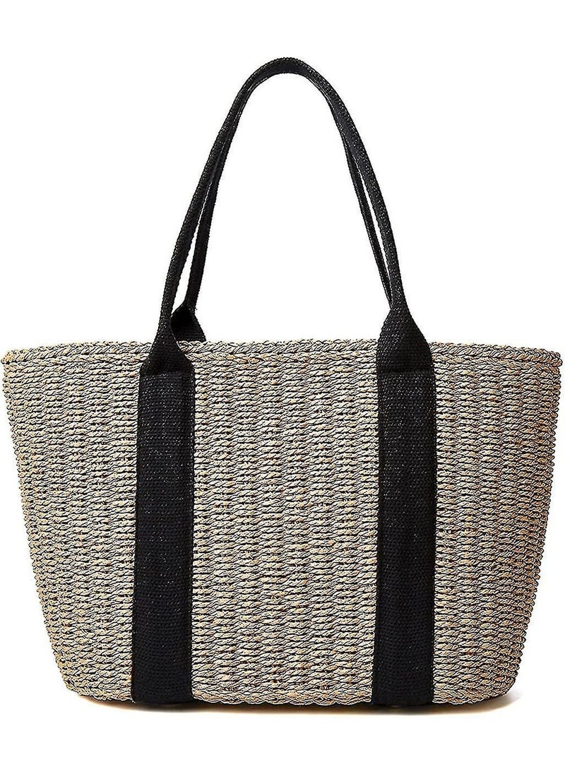 Generic - Beach Bag Summer Canvas Rope Tote Bag - Image 1