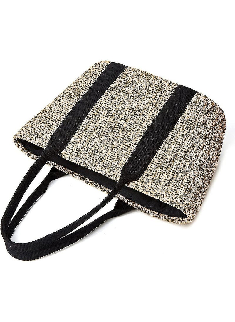 Generic - Beach Bag Summer Canvas Rope Tote Bag - Image 1