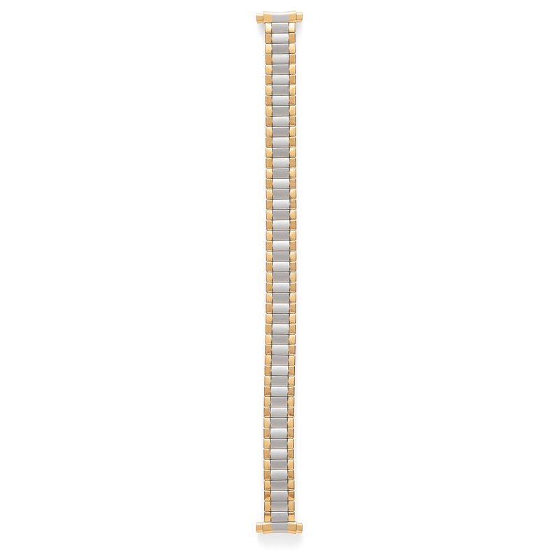 Speidel Ladies Twist-O-Flex Expansion Replacement Watch Band Dual Tone Curved End 10-14mm - Image 2