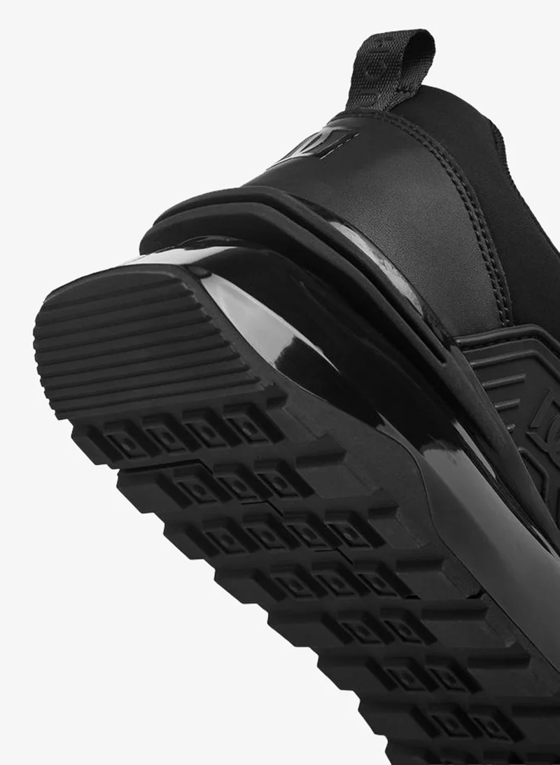 Duchini BLACK Men Lace-Up Ankle Sneakers for Men | Best Price UAE