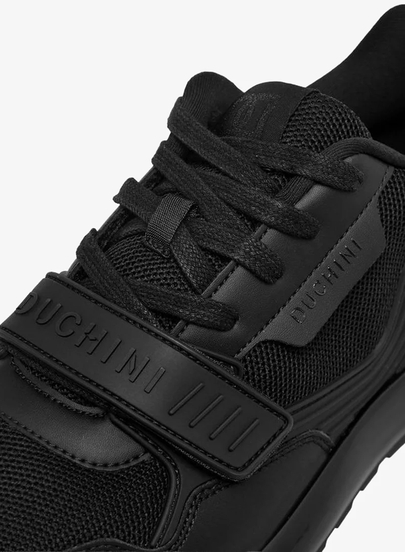 Duchini BLACK Men Lace-Up Ankle Sneakers for Men | Best Price UAE