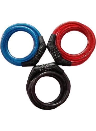 Plus - Combination Long Black Lock 1000 X 12Mm - Blue - Image 1
