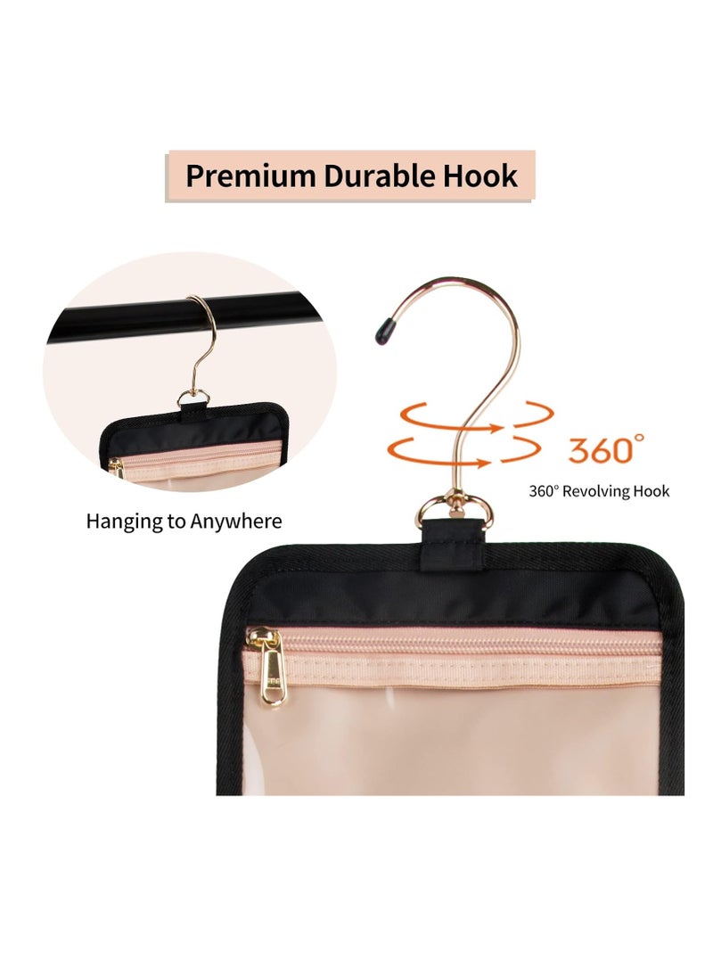CUBETASTIC - CUBETASTIC Travel Toiletry Bag, Makeup Bag for Women, Portable Water-resistant Small Travel Bag for Toiletries & Cosmetic Essentials - Image 1
