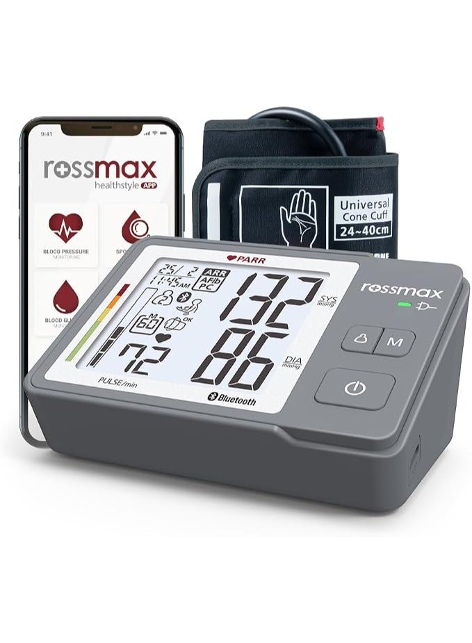 روزماكس جهاز قياس ضغط الدم Rossmax Z5 (تقنية PARR) | مزود بتقنية البلوتوث ومنفذ USB Type-C - Image 2