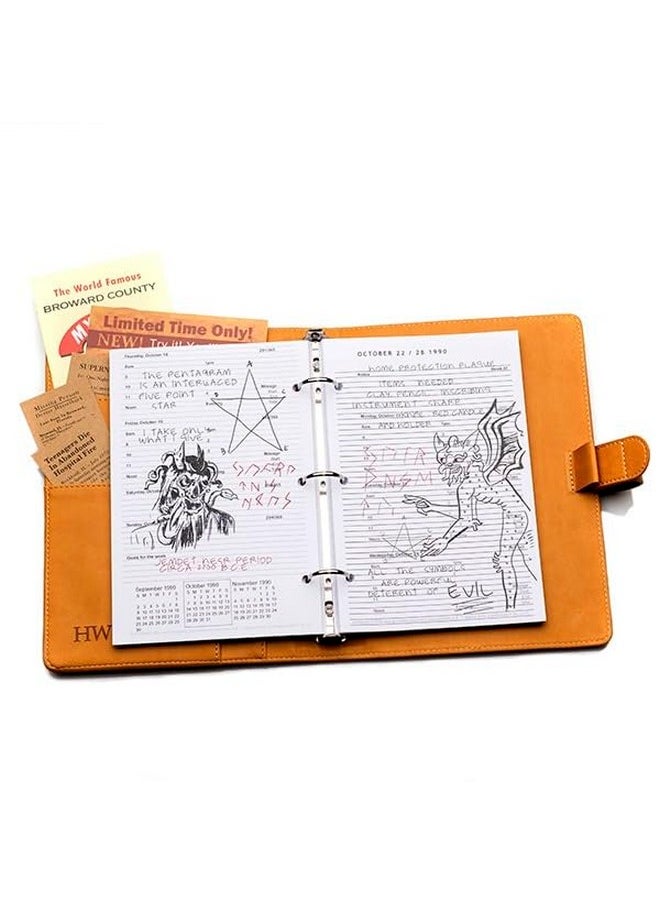 CONQUEST Conquest Journals Supernatural John Winchester Replica Journal Big Bundle, John's Journal with Monster Lore Pages, Medals & Ribbons, Creepy Photos, Biggerson's Turducken Ad, Mystery Spot Brochure and  - Image 4