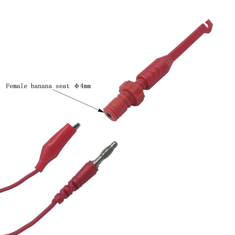 kweiny Electronic Wire Piercing Probe Clip 2 Pack for Automotive Diagnostic Tester Tool - Image 5