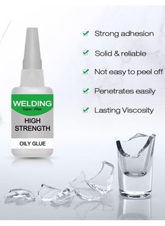 JUE-FISH Jue Fish Glue, Multifunctional Glue, Welding High-Strength Oily Glue, All Purpose Multipurpose Super Glue, Uniglue Universal Super Glue for Tile, Glass, Wood, Shoes  - Image 2
