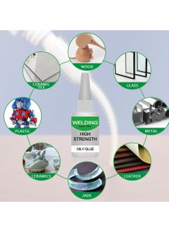 JUE-FISH Jue Fish Glue, Multifunctional Glue, Welding High-Strength Oily Glue, All Purpose Multipurpose Super Glue, Uniglue Universal Super Glue for Tile, Glass, Wood, Shoes  - Image 3