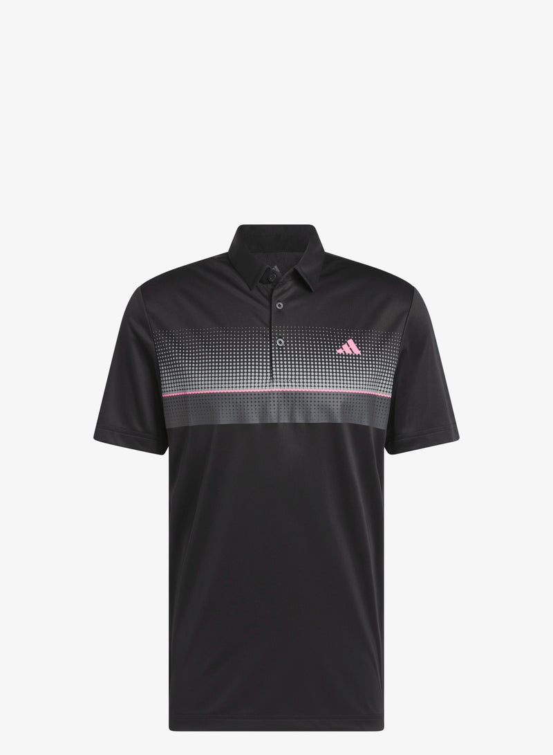 Adidas Performance Allover Print Polo Shirt - Image 1