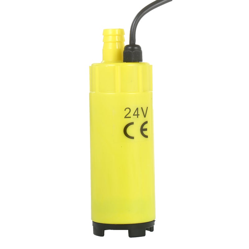 Portable Electric Pump Submersible Fuel Transfer Pump with Outlet Size of 19mm Filter 2 Aligator Clamps for Pumping Diesel Oil Kerosene Water - Image 4