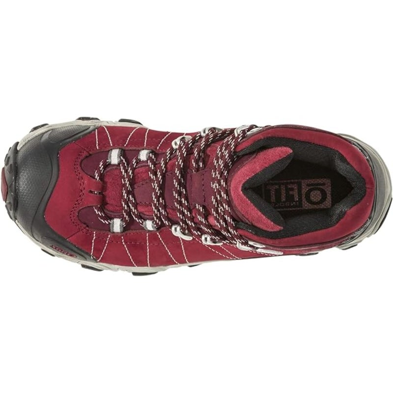 Oboz Women's Bridger Mid B-DRY Hiking Boot, Rio Red, 6 - Image 2