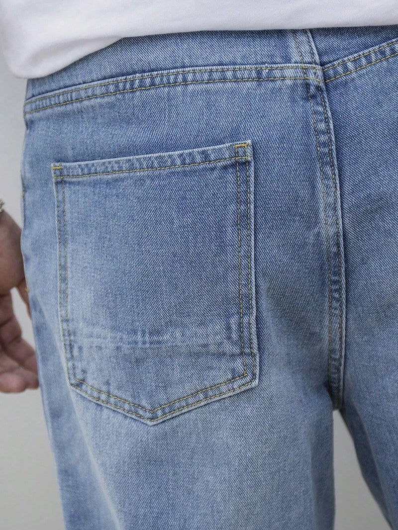 Lymio Jeans for Men || Men Jeans Pants || Denim Jeans || Baggy Jeans for Men (04-05) (in, Numeric, 34, Blue) - Image 2