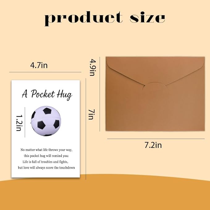 Yreamont Stress Relief Gifts for Women Men Son Grandson Daughter Granddaughter Soccer Lover Gifts for Boyfriend Girlfriend Wife Husband Stress Reliever Ball for Soccer Fan Gift for Boys Slow Rebound Ball - Image 2