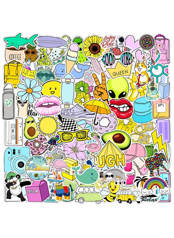 100 Vsco Style Series Graffiti Stickers Car Trunk Computer Water Cup Notebook Stickers Waterproof 