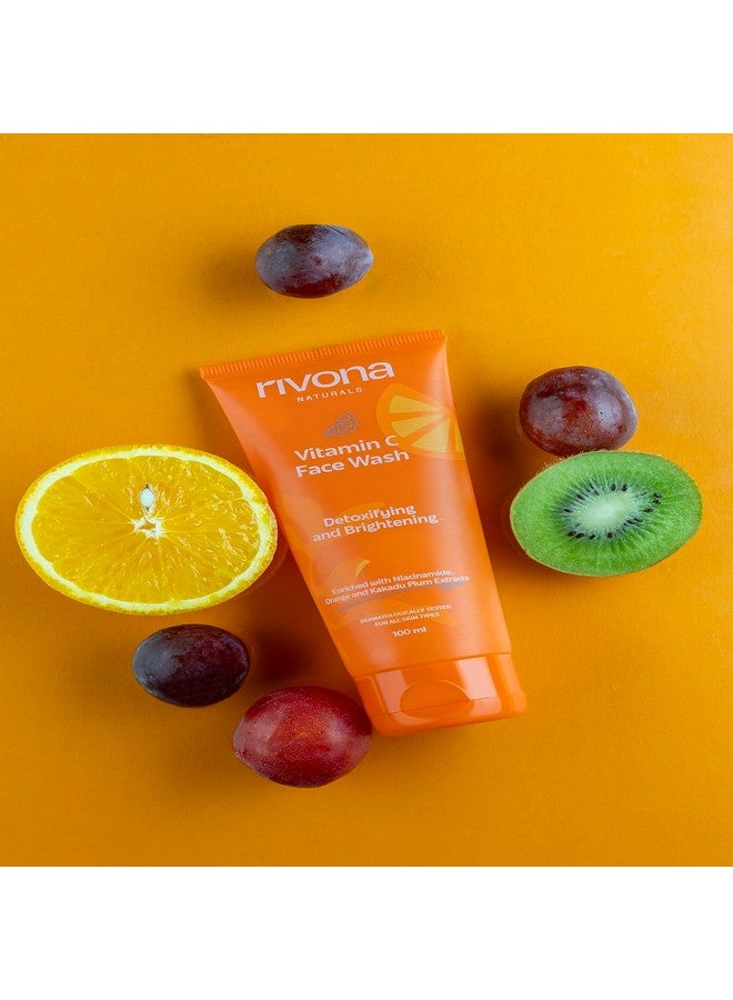 Vitamin C Duo Face Care Kit | Combo Pack Of Vitamin C Facewash 100 Ml + 20% Vitamin C Serum 30 Ml |For Men & Women | All Skin Types|