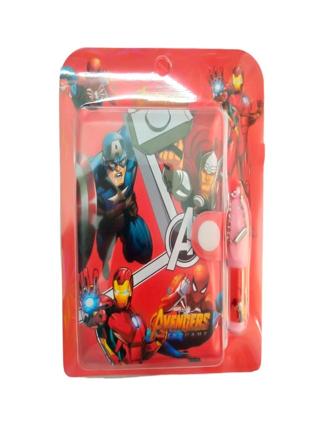 Caught Trendy Attractive Super Hero Theme Mini Motivational Journal Notebook Diary Positive Mini Notebooks Diary For Kids Small Princess Pocket Diary With Pen &Best Birthday Return Gift For Kids. - Image 5