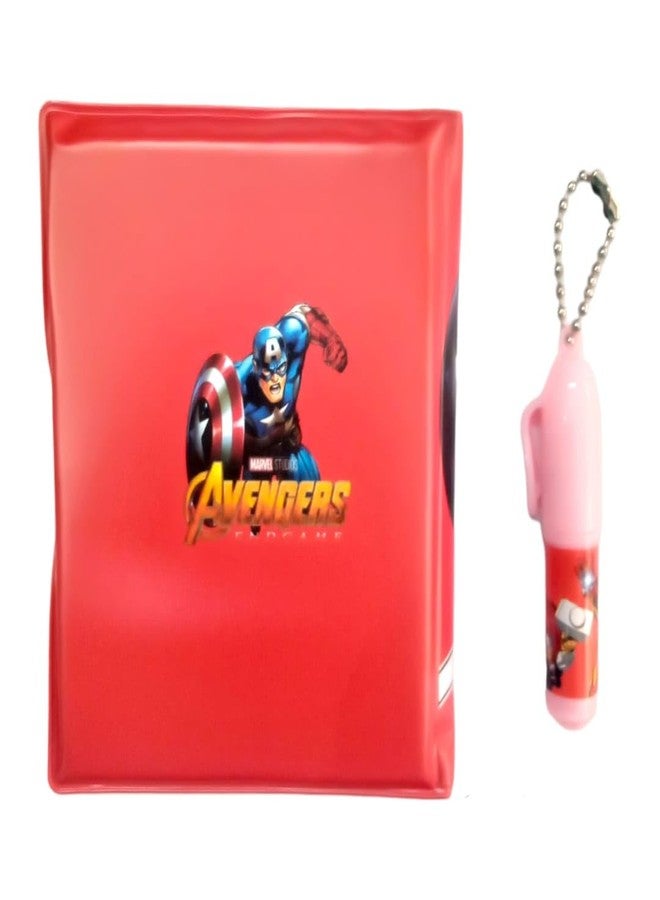 Caught Trendy Attractive Super Hero Theme Mini Motivational Journal Notebook Diary Positive Mini Notebooks Diary For Kids Small Princess Pocket Diary With Pen &Best Birthday Return Gift For Kids. - Image 3