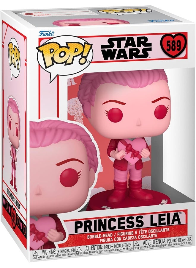 Funko Pop! Star Wars: Valentines - Leia Organa - Vinyl Collectible Figure - Image 4