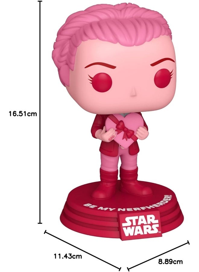 Funko Pop! Star Wars: Valentines - Leia Organa - Vinyl Collectible Figure - Image 1