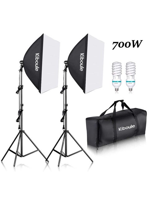 Professional Photography 24x24 inches Lighting Kit