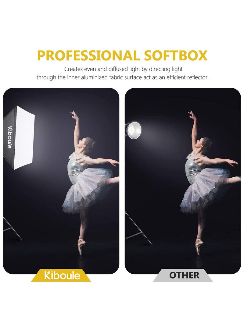Professional Photography 24x24 inches Lighting Kit