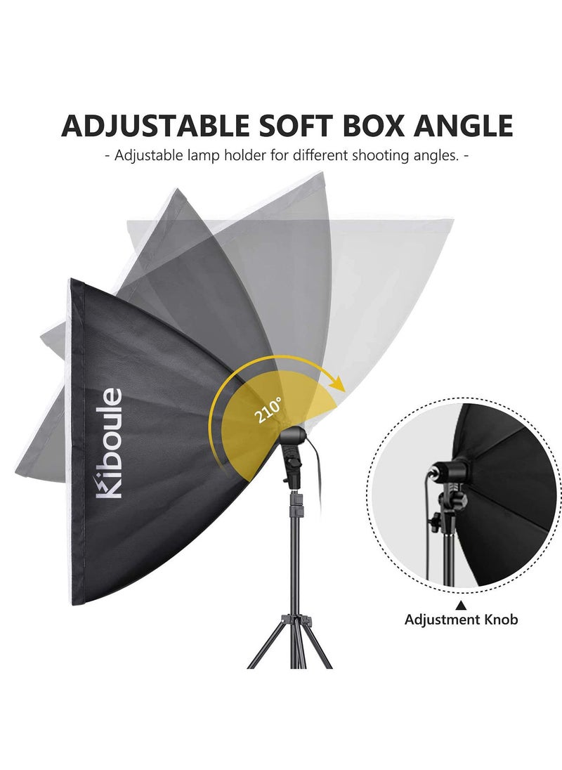 Professional Photography 24x24 inches Lighting Kit