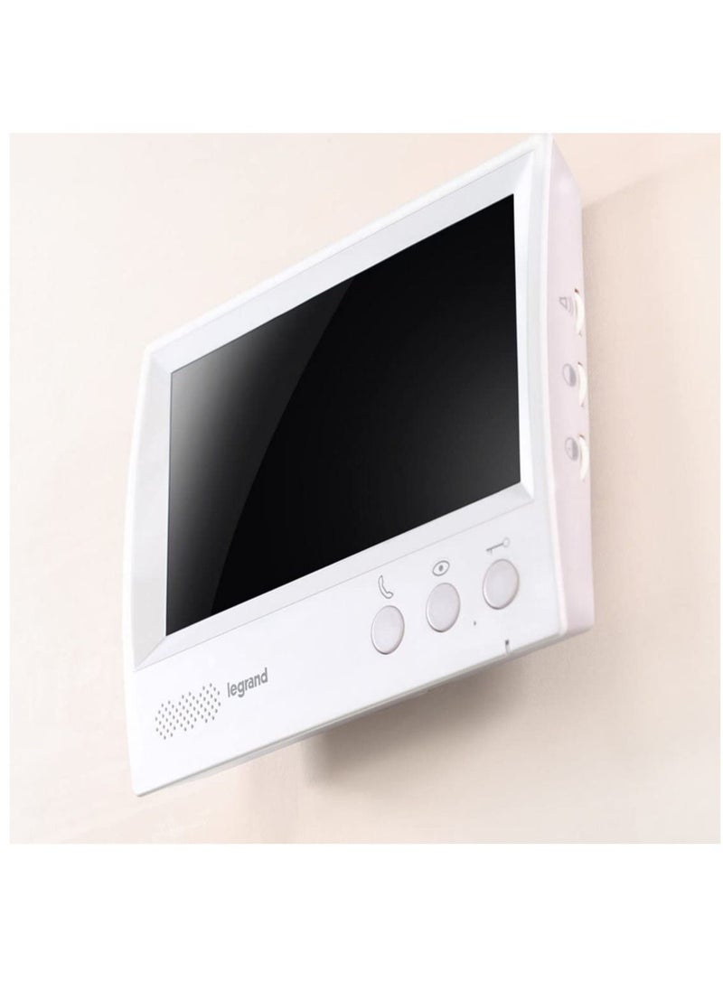 Legrand Hands free additional internal unit for complete ONE FAMILY colour 7" video door entry kit  - Image 3