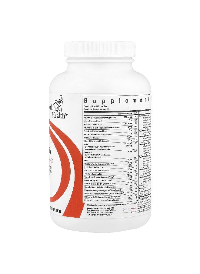 Seeking Health Seeking Health, Optimal Multivitamin, 240 Capsules  - Image 2