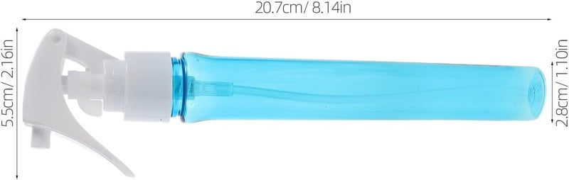 3 Pcs Mini Hairdressing Spray Bottles 38ml Continuous Mist Barber Shop Water Spray for Hairstyling Hydration Travel Use Red, and Blue Colors - Image 2