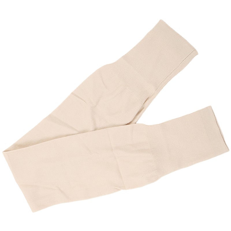Double Shoulder Support Brace Wrap Cotton Tencel Compression Shoulder Arm Sleeves Wrap Protector Warmer for Pain Relief Skin Color - Image 3