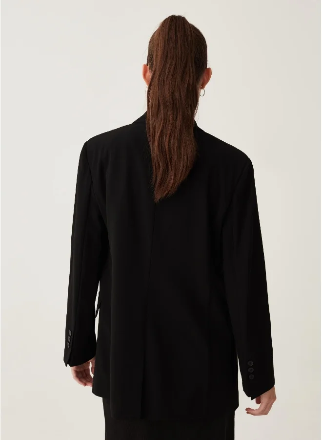 Ovs Relaxed-fit double-breasted blazer