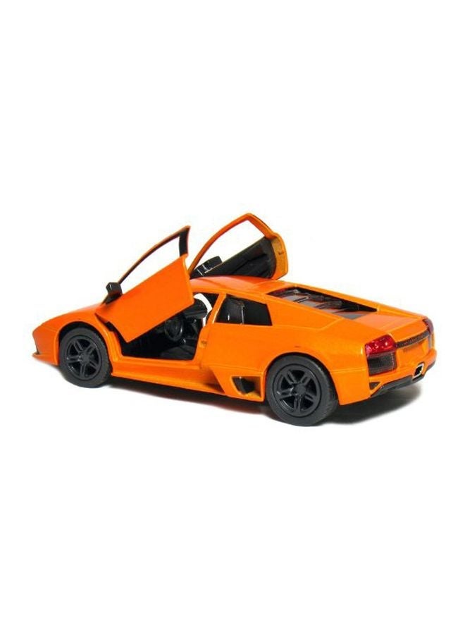 NIBEMINENT 1:36 Scale Lamborghini Murcielago Die-Cast Vehicle KT5317D-Orange 5inch - Image 2