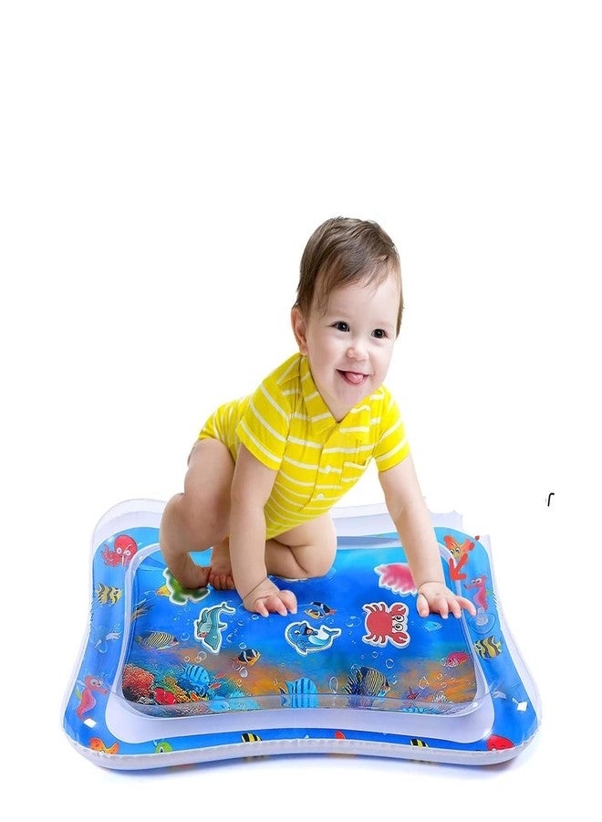 PULSBERY Tummy Time Water Mat - Inflatable Baby Water Play Mat Premium Leakproof Water Mat for Infants & Toddlers, Perfect Fun Time Play Activity Baby's Stimulation Growth Fun Colorful, Play Mat Baby - Image 4