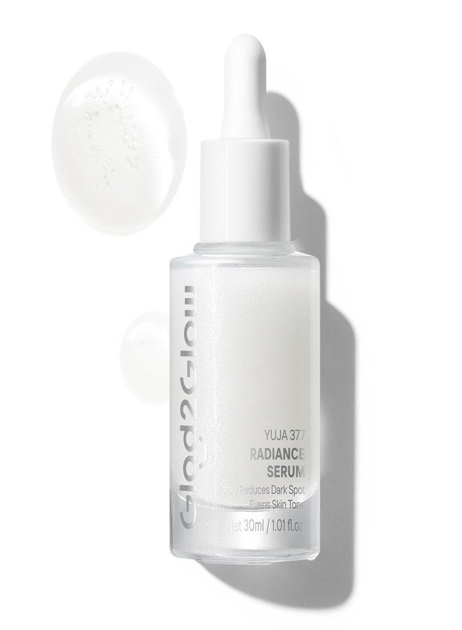 Glad2Glow Brightening Face Serum, Dark Spot Care for Uneven Skin Tone, Lightweight Fast-Absorbing Formula, All Skin Types, with Symwhite 377 & Yuja Extract, 30ml - Image 1