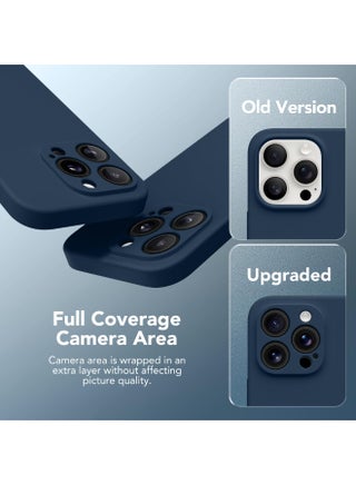 جراب مغناطيسي لهاتف iPhone 14 Pro، متوافق مع MagSafe، [حماية كاملة للكاميرا] [واقي شاشة] جراب هاتف سيليكون مقاوم للصدمات لهاتف iPhone 14 Pro مقاس 6.1 بوصة، أزرق كوبالت - view 5