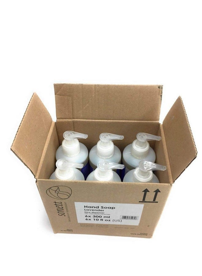 sonett Organic Hand Soap Lavender Liquid Body Care Suitable For Hands, Face And Body (6 Count) Certified Organically Grown - Image 4