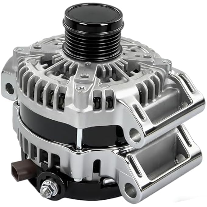 CWDA 56029809AA Alternator 12V 240A Compatible With 2018 2019 2020 2021 2022 2023 J-eep Wrangler 2.0L 6-Groove Pulley Replace 104211-1091 - Image 4