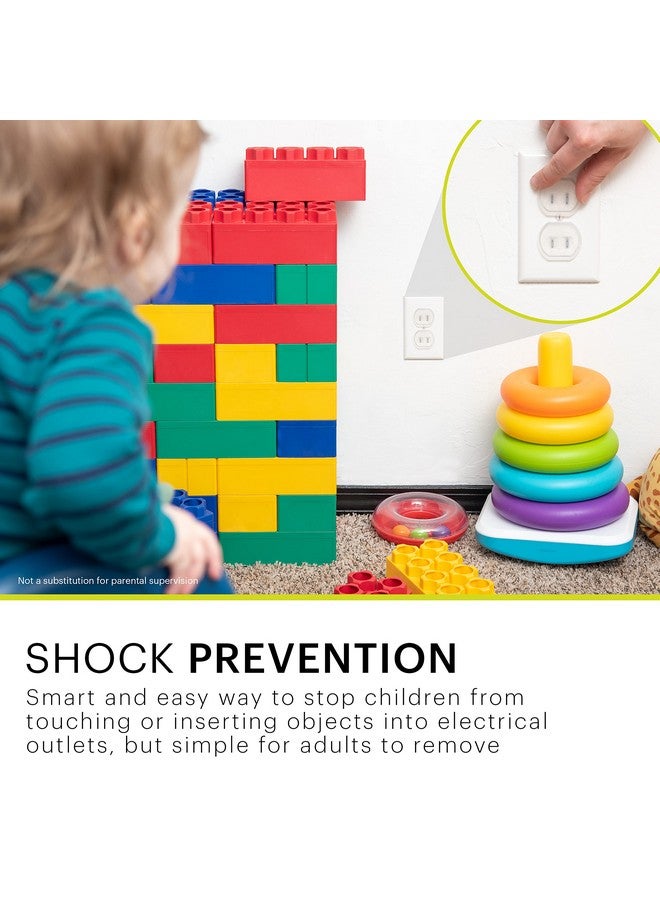 Power Gear Outlet Covers Baby Proofing Child Proof Plug Covers for Electrical Outlets Easy Install Outlet Plug Covers UL Listed Shock Prevention Clear 51175 30 Count - Image 4