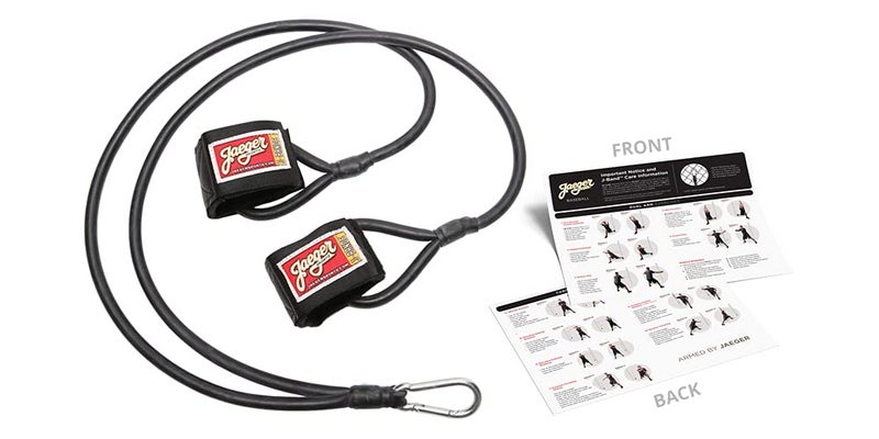 J-Bands Jaeger Resistance Bands for Baseball and Softball Pitchers. Baseball Pitching Trainer and Arm Trainer. Baseball Bands for Throwing. Baseball Training Equipment and Laminated Instruction Sheet