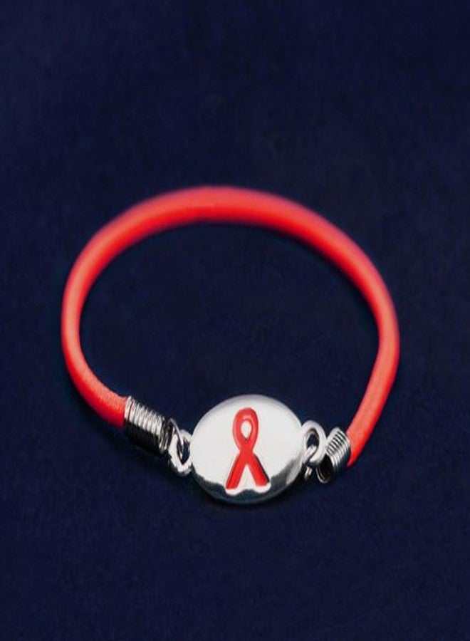 فوندريزينغ فور أ كوز جمع التبرعات لأجل قضية نبيلة | سوار الشريط الأحمر المطاطي - سوار الشريط الأحمر للتوعية بفيروس نقص المناعة البشرية، والإيدز، والوقاية من المخدرات، وأمراض القلب، والقيادة تحت تأثير الكحول، وغيرها - سوار لجمع التبرعات والتوعية (سوار واحد) - Image 3