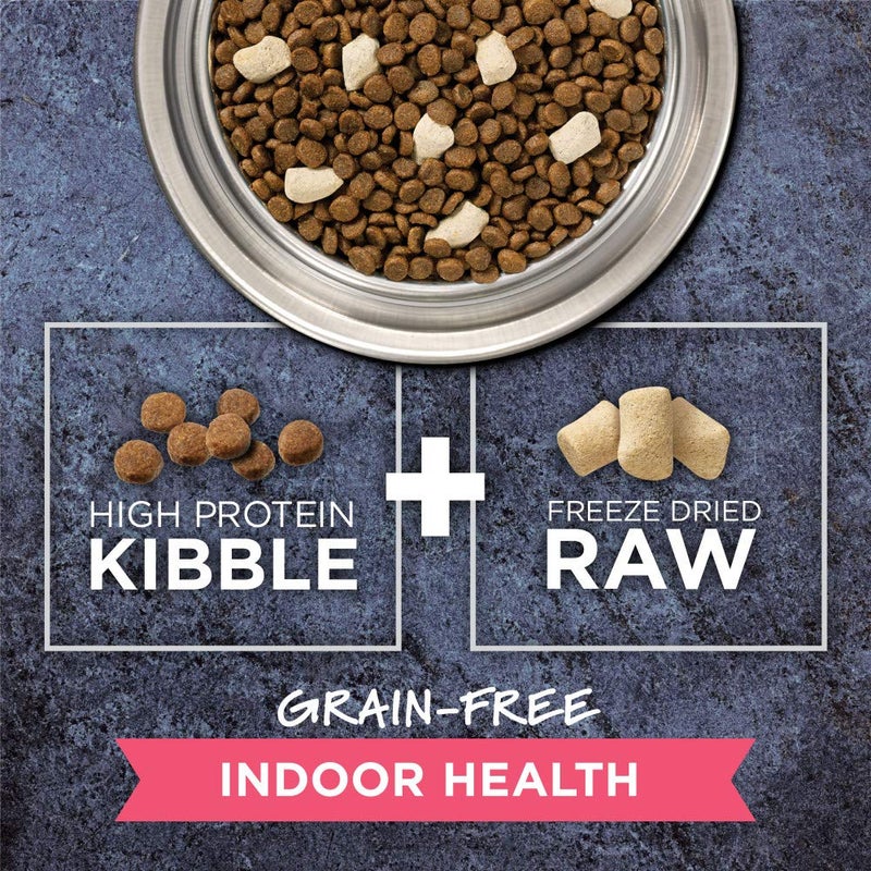 Instinct Raw Boost Indoor Health, Natural Dry Cat Food with Freeze Dried Pieces, Grain Free Recipe - Real Chicken, 5 lb. Bag - Image 2