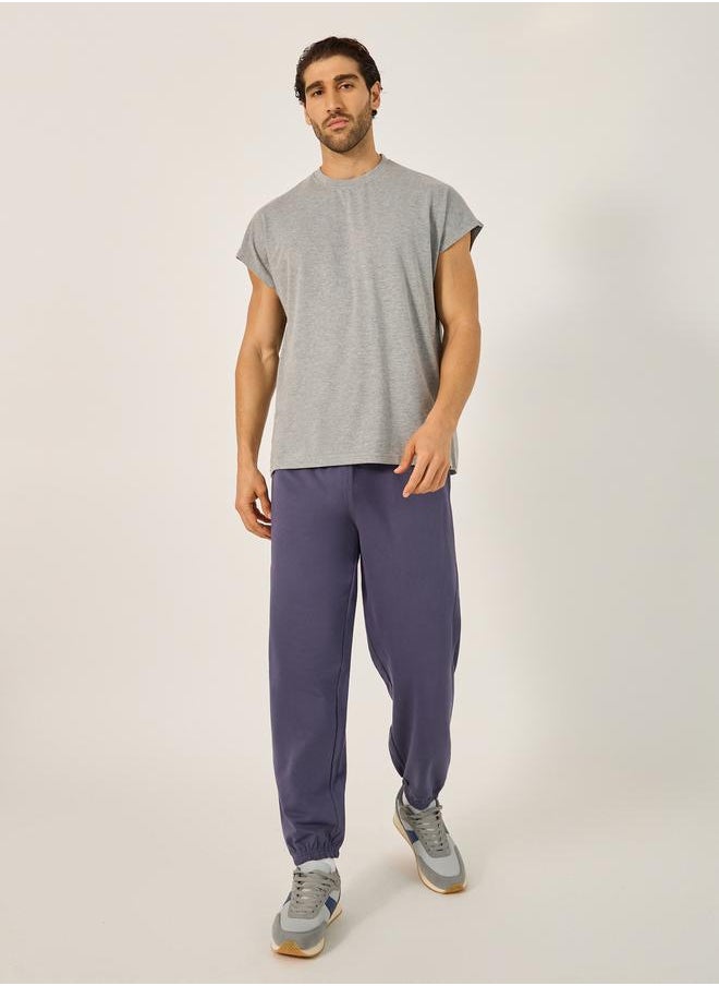 Styli - Cap Sleeve Cotton Rich Oversized T-Shirt - Image 1