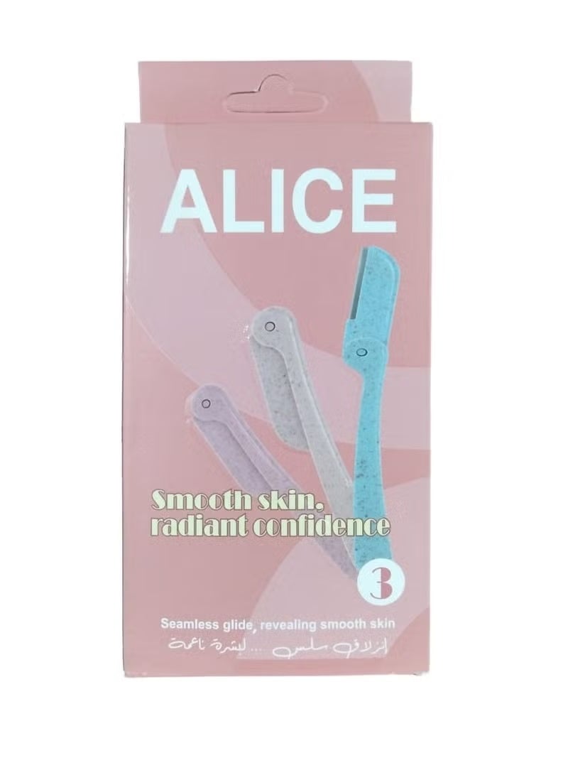 أليس شفرة لازالة شعر الوجه ناعمه جدا وتدوم طويلا - Image 1