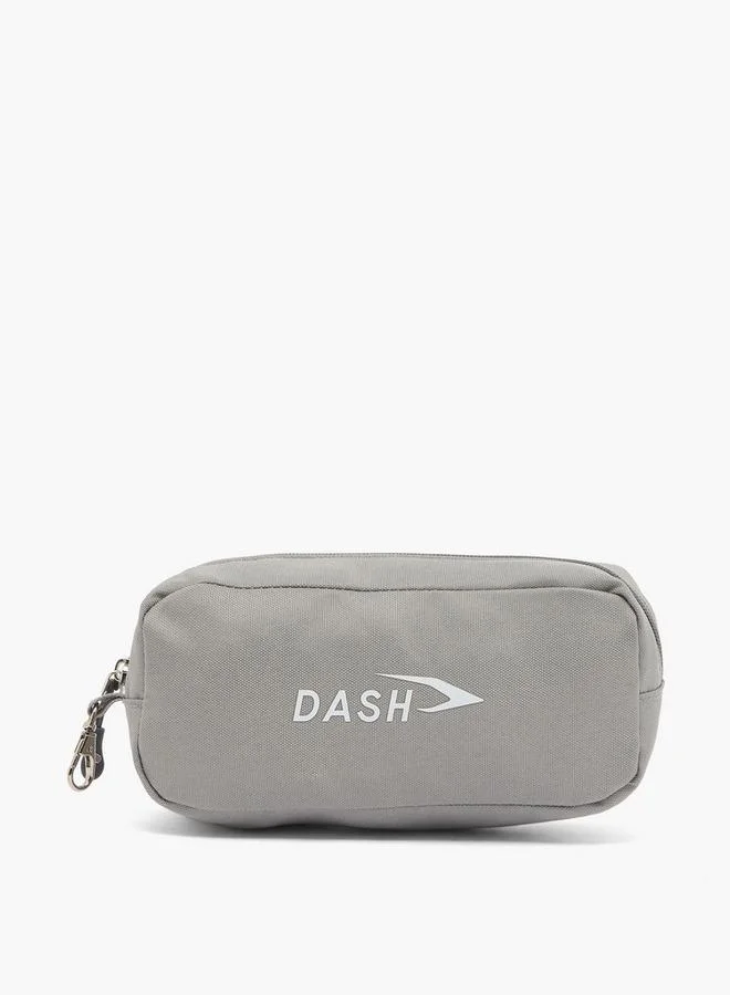 Dash GREY Solid 2-Piece School Backpack Set For Kids 13 Years+ With Pencil Pouch  | Best Price UAE