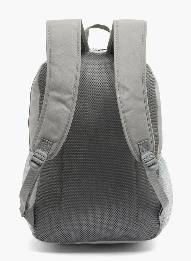 Dash GREY Solid 2-Piece School Backpack Set For Kids 13 Years+ With Pencil Pouch  | Best Price UAE