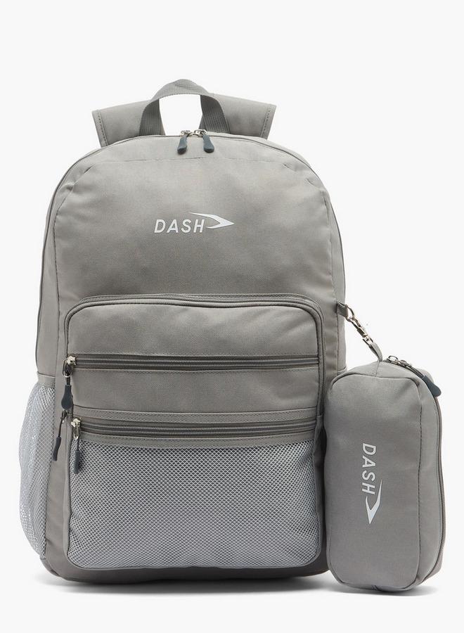 Dash Solid 2-Piece School Backpack Set For Kids 13 Years+ With Pencil Pouch - Image 1