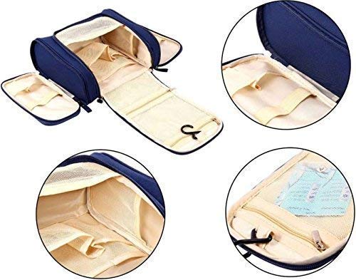 Cpixen Multifunctional Toiletry Large Makeup Waterproof Shower Wash Bag Cosmetic Case Travel Kit Pack with Hook - Image 4