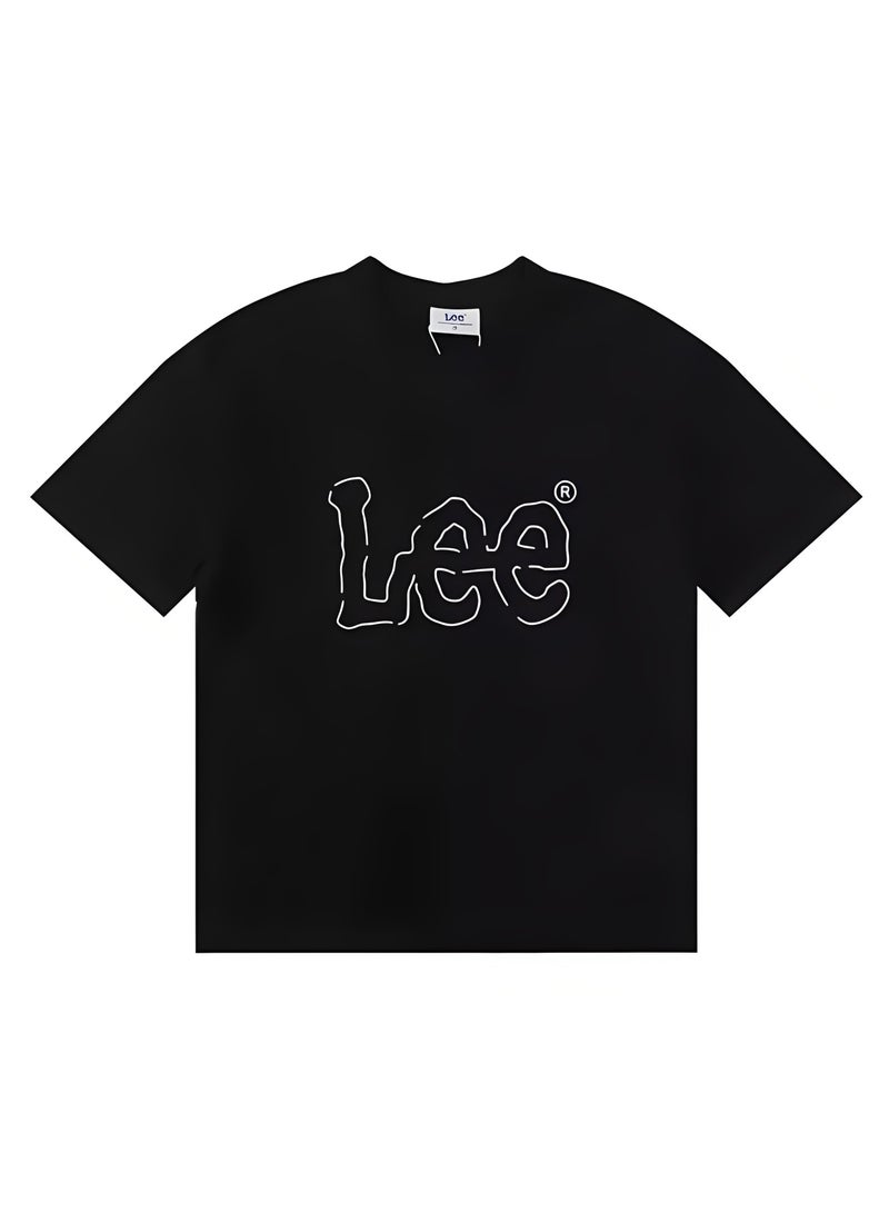 LEE New Fashionable Casual LEE Co Branded T-shirt