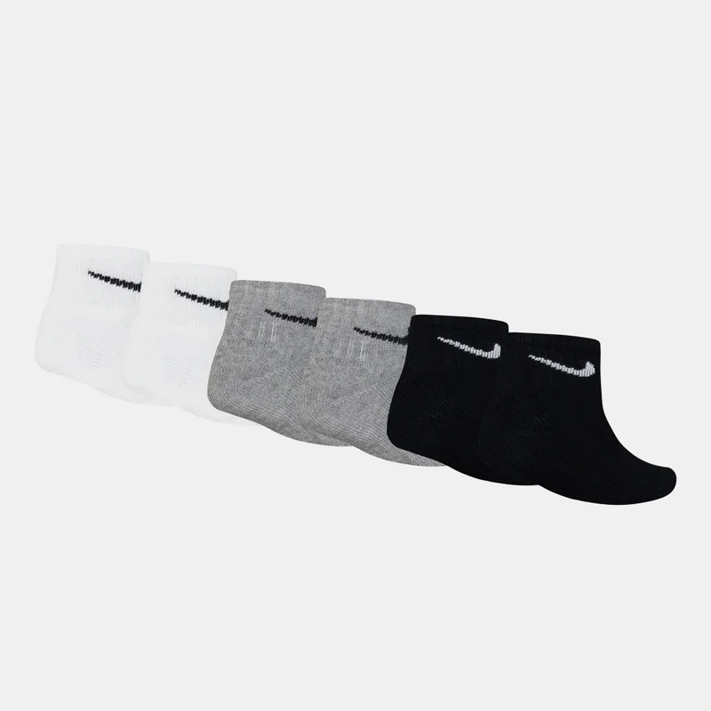 Nike Kids' Dri-FIT Performance Basics Ankle Socks (6 Pairs)
