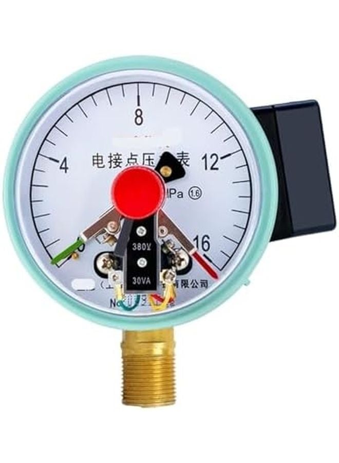 YXC 100 Magnetic Assist Electric Contact Pressure Gauge 0 16mpa 220V 380V 30VA - Image 2